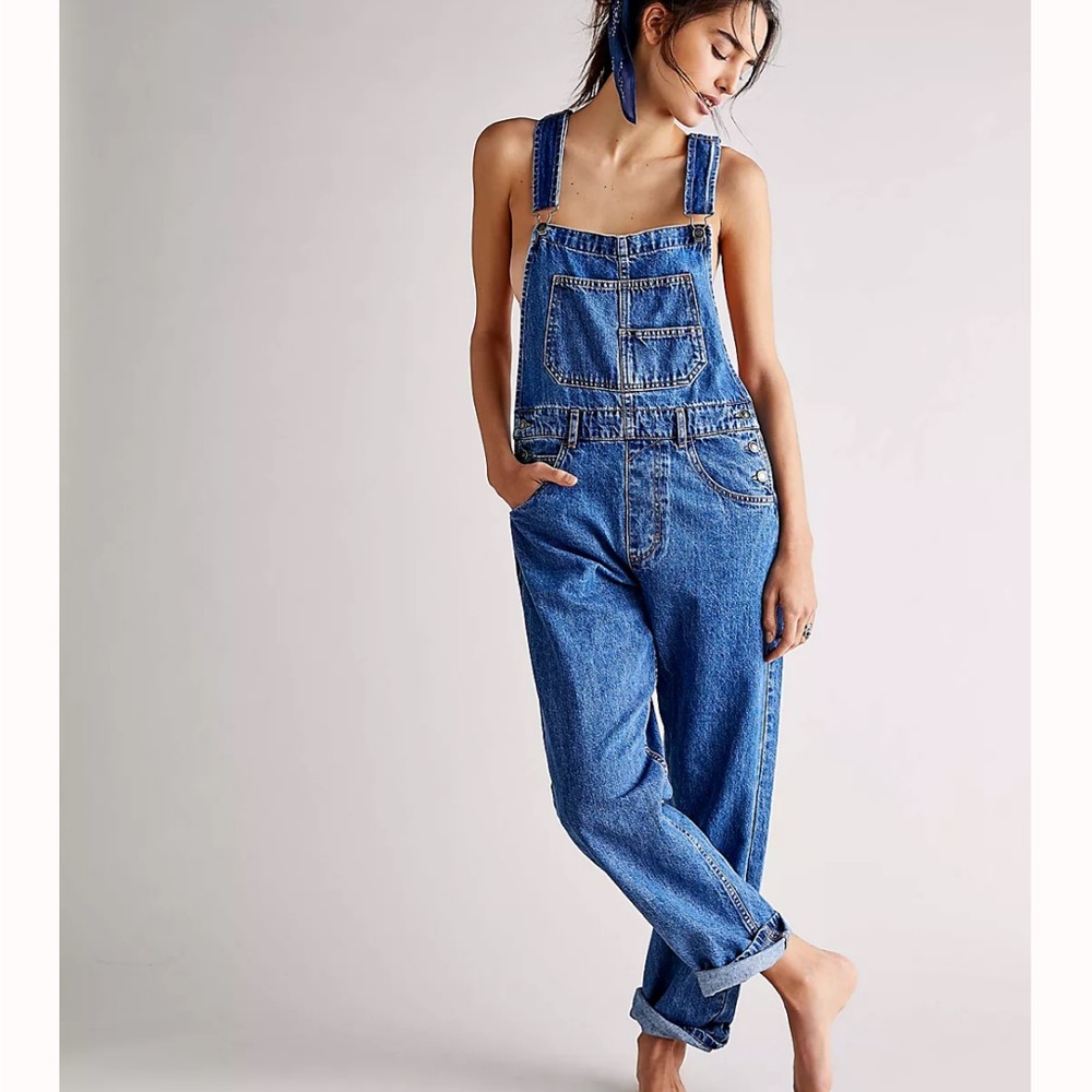 Free people ziggy overalls